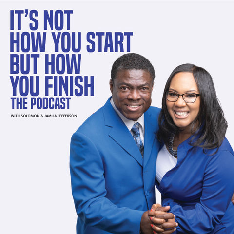 It's Not How You Start But How You Finish Logo