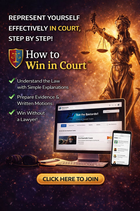 ⚖️ Know Your Rights. Fight Back. Win. How to Win in Court — Jurisdictionary® ⚖️ Know Your Rights. Fight Back. Win. How to Win in Court — Jurisdictionary®