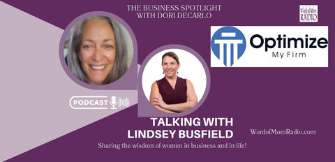 Lindsey Busfield on The Business Spotlight with Dori DeCarlo