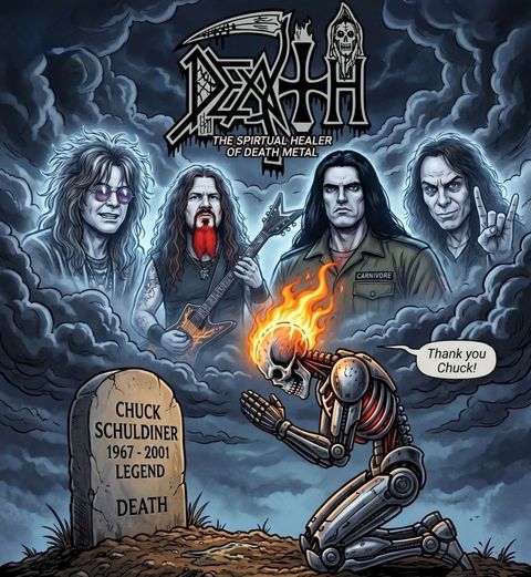 The Godfather of Death Metal: Why Death's Chuck Schuldiner Belongs on Metal's Ultimate Mount Rushmore