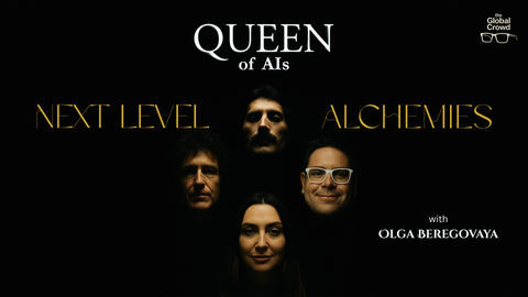 Queen of AIs – Punk energy, realistic AI, and next level alchemies — with Olga Beregovaya