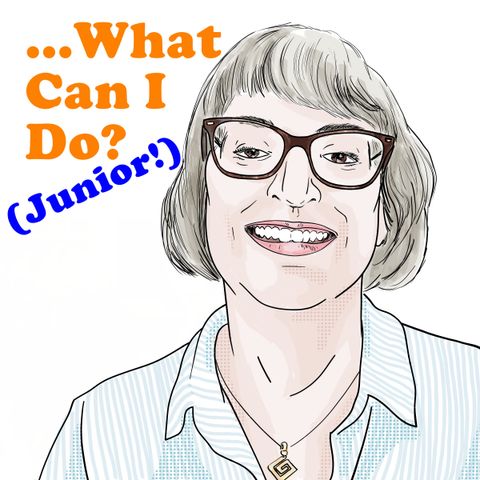 “Work doesn’t feel like work when it’s fun.” (WCID Jr. w/ Joan Galat, author of Make Your Mark, Make a Difference)