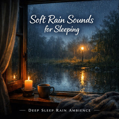 Soft Rain Sounds for Sleeping | Deep Sleep Rain Ambience