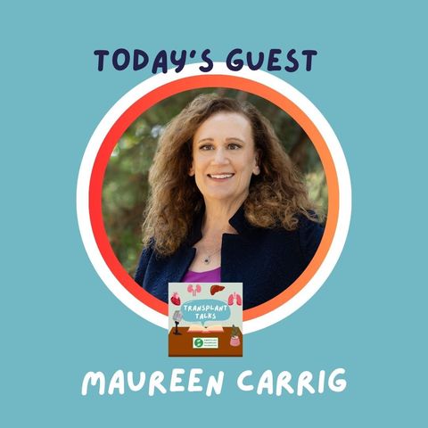 I didn't know it would help me too 💚 Maureen Carrig's living liver donation