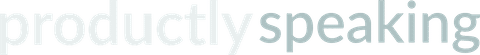 Productly Speaking: Real Stories for Product Managers Logo