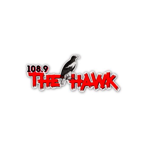 108.9 The Hawk Logo