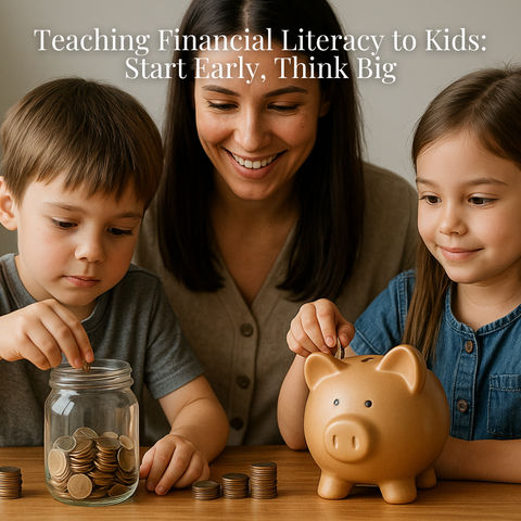 Teaching Financial Literacy to Kids: Start Early, Think Big