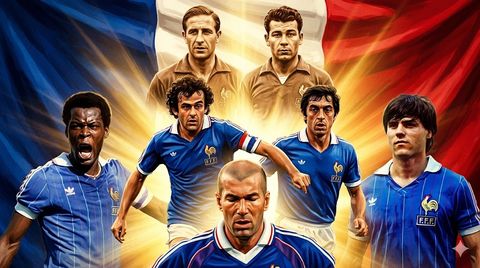 L'équipe de France en Coupe du Monde : de Montevideo 1930 au sacre de 1998, l'histoire complète des Bleus