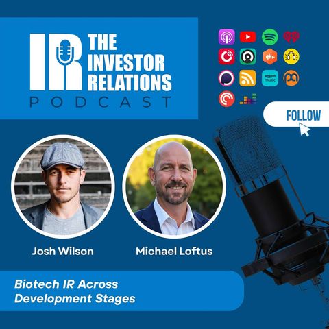 Biotech IR Across Development Stages