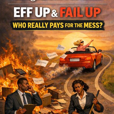 Episode 60: Eff Up & Fail Up: Who Really Pays for the Mess?