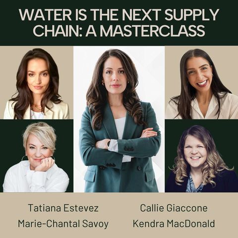 Water Is the Next Supply Chain: A Masterclass in Business Resilience