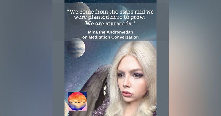 image for Mina the Andromedan - Cosmic Wayshower for Starseeds