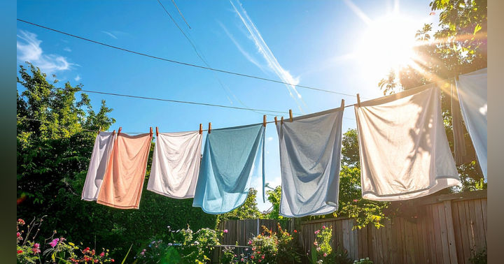 image for Hanging Laundry on the Clothesline: The Satisfaction of Simple Tasks
