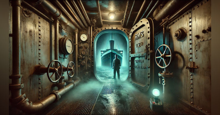 image for Blog Post: Exploring the Haunted Engine Room of the RMS Queen Mary