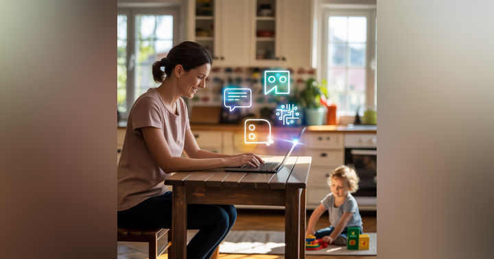 image for Smart Hustles, No Guilt: How Parents Are Earning with AI (On Their Terms)