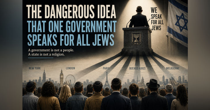 image for The Dangerous Idea That One Government Speaks for All Jews