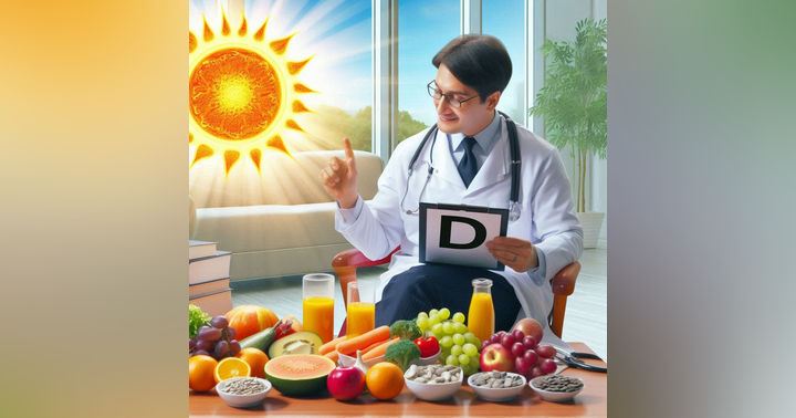 image for Vitamin D: The Powerhouse Vitamin for Mental, Physical, and Spiritual Health