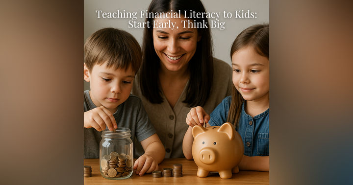 image for Teaching Financial Literacy to Kids: Start Early, Think Big