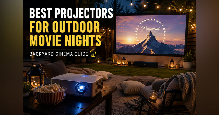 image for Best Projectors for Outdoor Movie Nights (Backyard Cinema Guide)