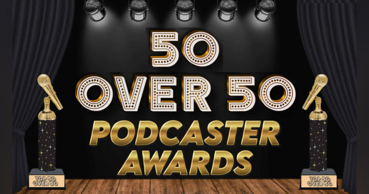 image for LIKE A MUSE (& Producer Kerry John Poynter) Nominated for a 50 Over 50 Podcast Award!