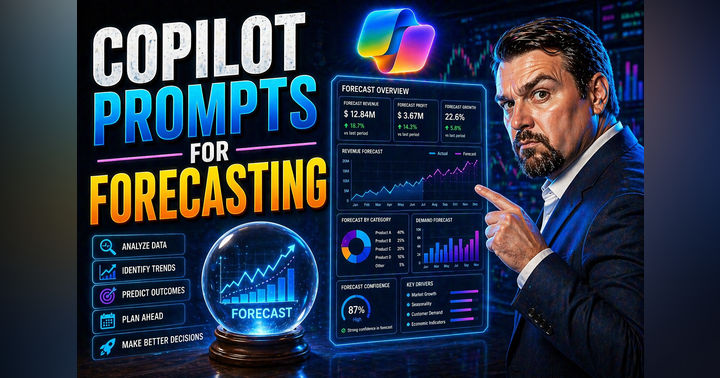 image for Copilot Prompts for Forecasting: The Ultimate Guide for Finance Teams