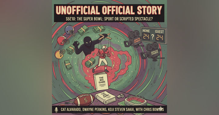 image for 🏈 New Episode: The Super Bowl – Sport or Scripted Spectacle?